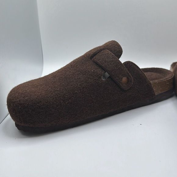 CUSHIONAIRE Womens Clog 11 BROWN WOOL - Picture 7 of 7